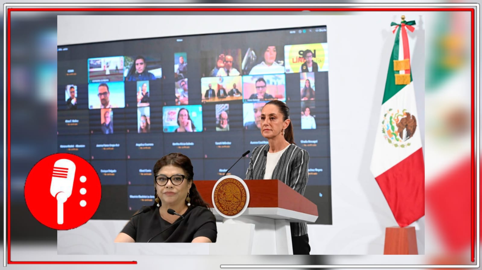 Presidenta Sheinbaum respalda a Clara Brugada: “No está sola”
