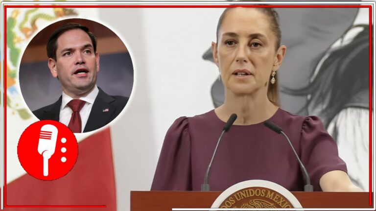 Sheinbaum responde a Marco Rubio: “No se puede especular, primero las investigaciones”