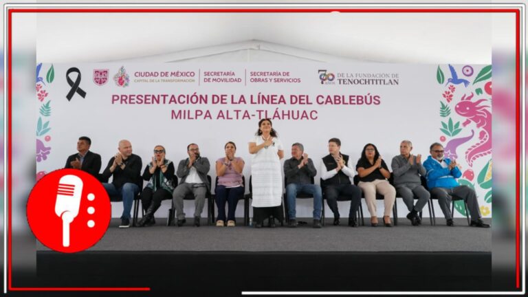 Clara Brugada presenta Línea 6 del Cablebús: el proyecto de movilidad más importante del sur oriente de la CDMX