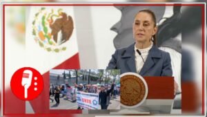 CNTE plantó a la Presidenta Claudia Sheinbaum