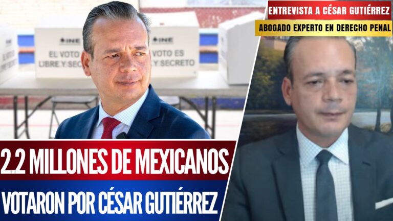 Entrevista | El abogado César Gutiérrez Priego, especializado en derecho penal, reacciona a los resultados de la elección judicial y define su postura