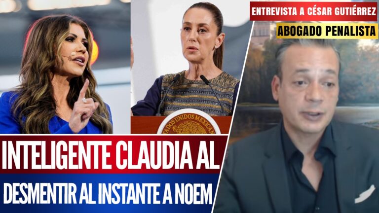 Entrevista | César Gutiérrez Priego: La Casa Blanca lanza provocaciones peligrosas contra la Presidenta Claudia Sheinbaum