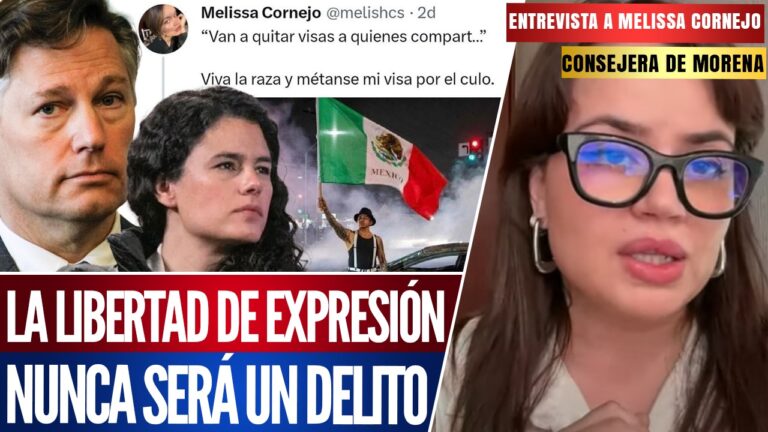 Entrevista | Tras ser vetada con su visa, Melissa Cornejo emite una respuesta a EE.UU. y a Morena