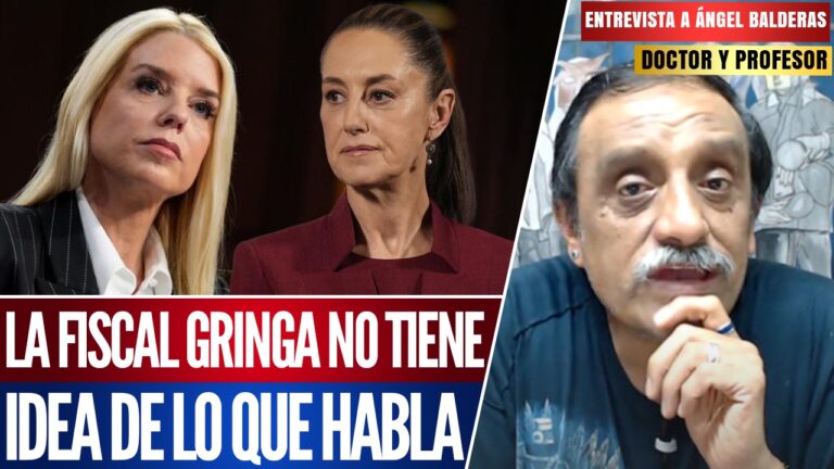 Entrevista | El Dr. Ángel Balderas afirma que los gringos buscan echarnos la culpa de todo utilizando datos engañosos