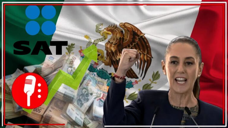 Los ingresos tributarios en México crecen un 10.1% en 2025: El mayor aumento en una década