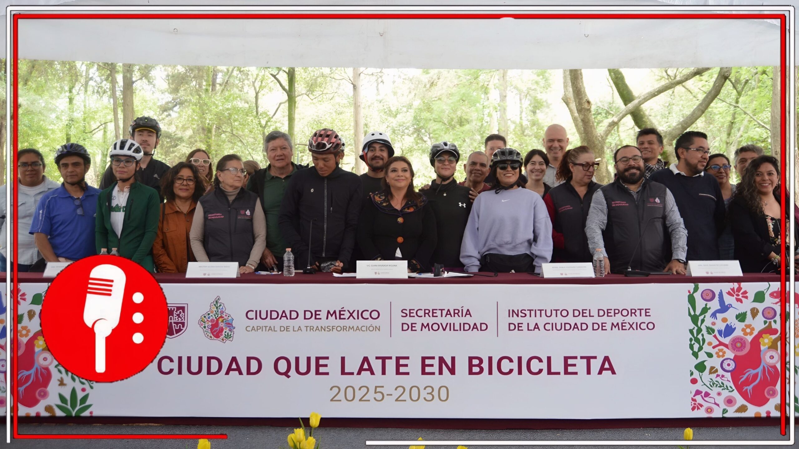 Clara Brugada lanza ambicioso Plan Ciclista 2025-2030 para transformar la Ciudad de México