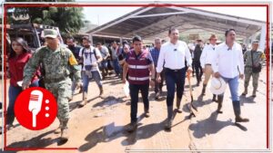 Gobernador Armenta promete reposición de 70 viviendas afectadas por tromba en Chignahuapan