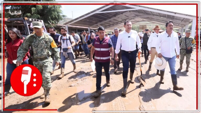Gobernador Armenta promete reposición de 70 viviendas afectadas por tromba en Chignahuapan