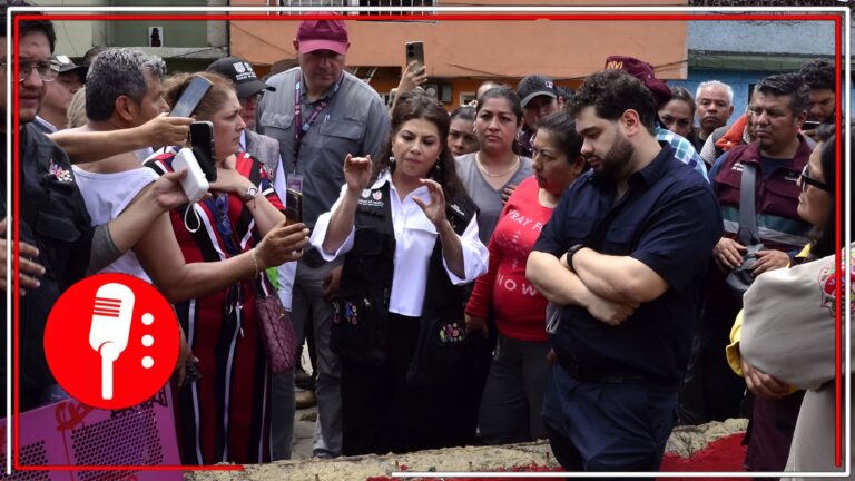 Jefa de Gobierno anuncia apoyo a damnificados por inundaciones en Iztapalapa