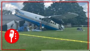 Avión de paracaidismo se estrella en Tullahoma: Cuatro heridos