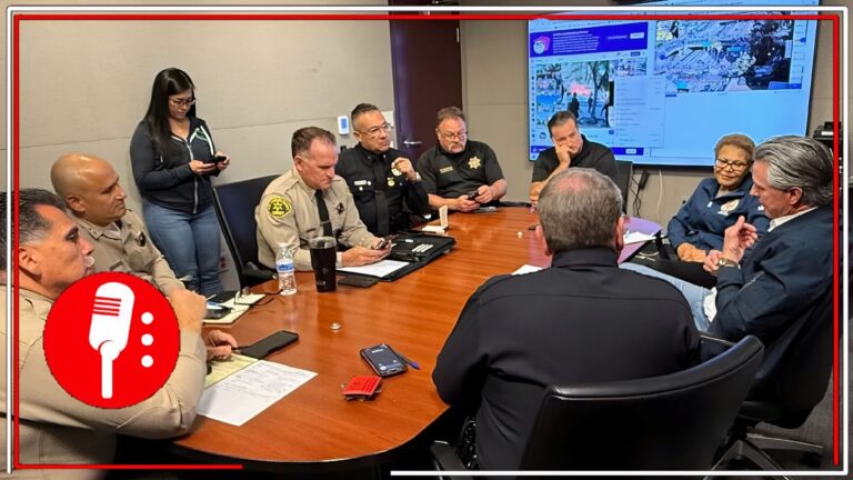 Toque de queda en el centro de Los Ángeles: 197 arrestos en un solo día