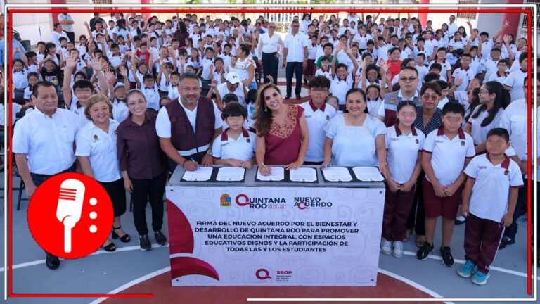 Inauguran Domo en la escuela primaria “Rufo Figueroa” de Chetumal