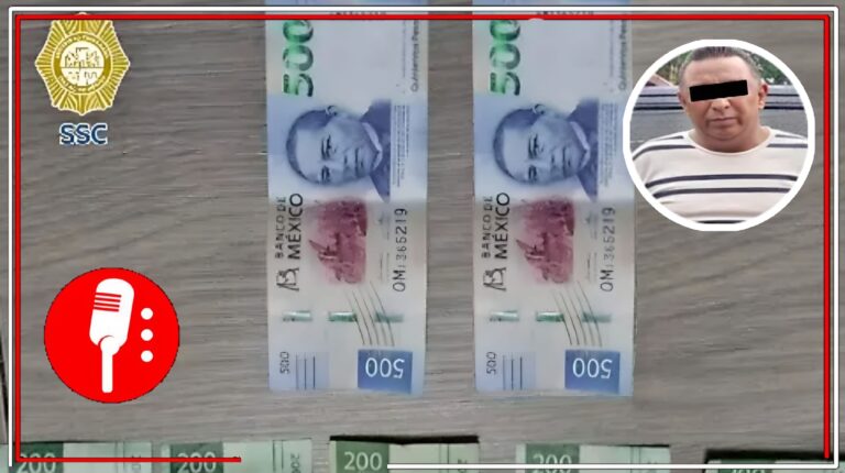 Detienen a hombre por extorsión en farmacia de Gustavo A. Madero