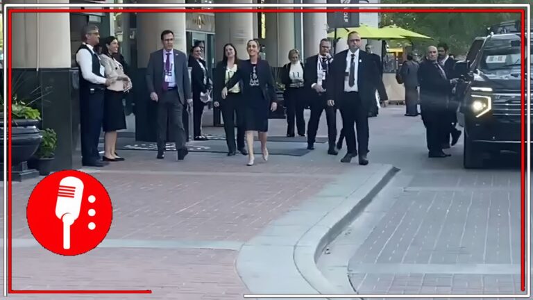 Claudia Sheinbaum llega a Canadá para la  Cumbre del G7