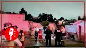 Explosión de pirotecnia destruye parte de iglesia histórica en Tlaxcala