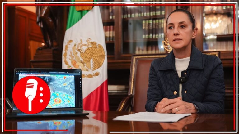 Claudia Sheinbaum advierte sobre el Huracán Erick: Preparativos en Guerrero y Oaxaca