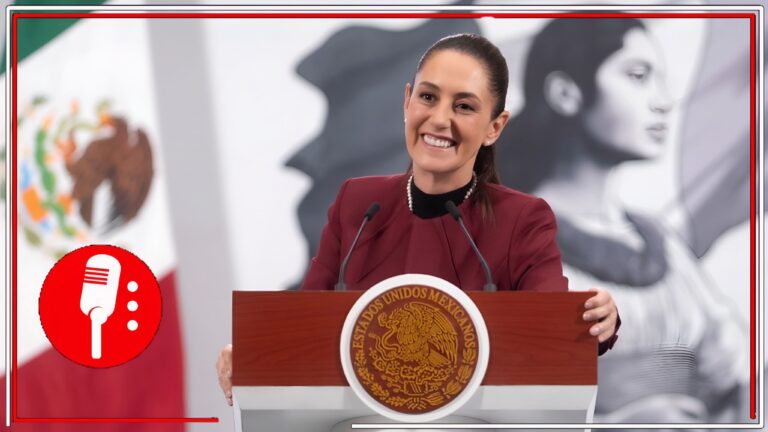 Claudia Sheinbaum defiende la libertad de expresión y anuncia reforma electoral