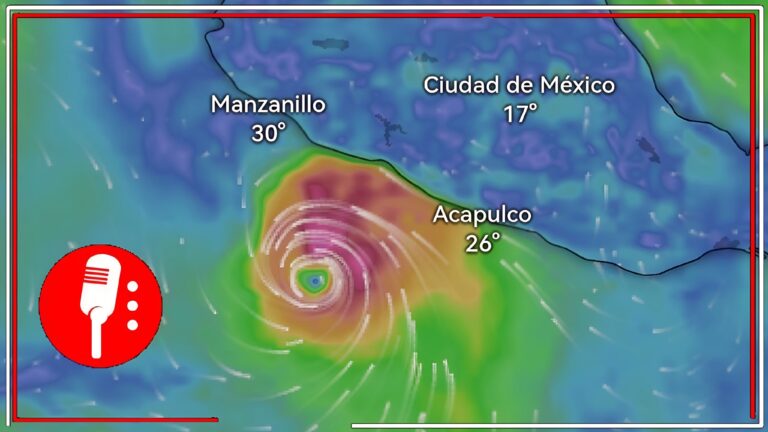 Claudia Sheinbaum advierte sobre la tormenta tropical “Flossie” y pide precauciones