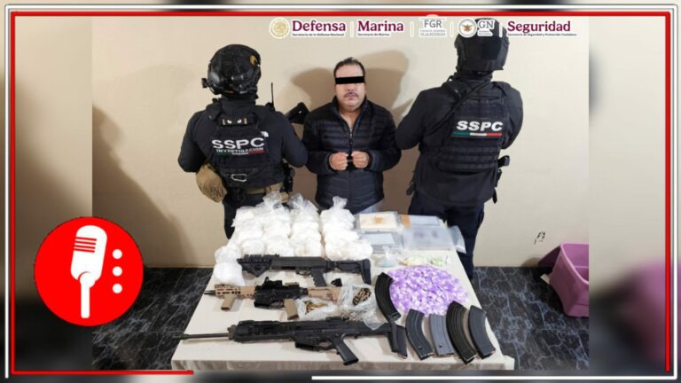 “El Chaparro” no se pudo esconder y que lo agarran