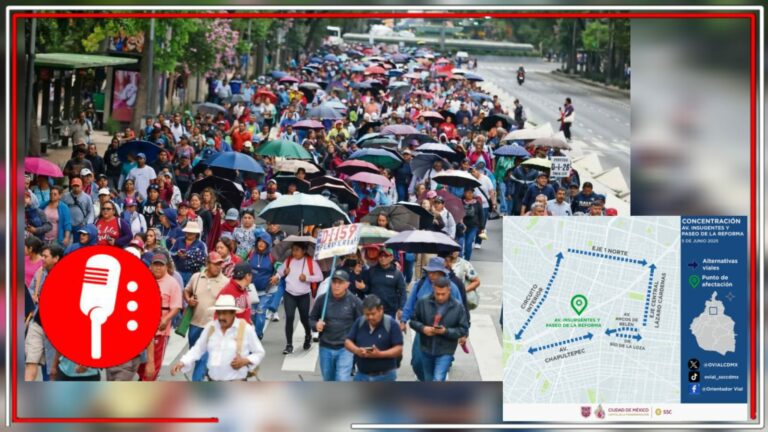 Movilizaciones para este jueves. Toma precauciones