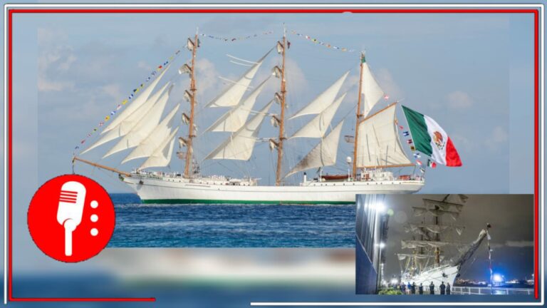 Buque Cuauhtémoc: Al astillero de Brooklyn para reparación