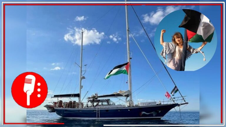 Israel secuestra barco de ayuda humanitaria