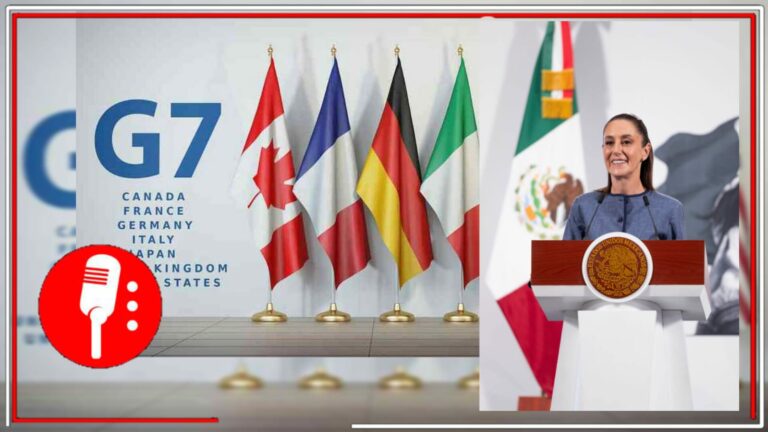 La Presidenta Claudia Sheinbaum asistirá a Combre del G7