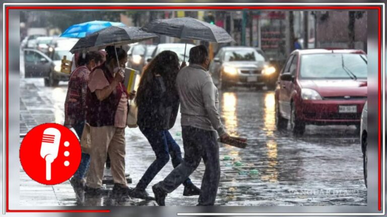 Lluvias para este miércoles en la CDMX