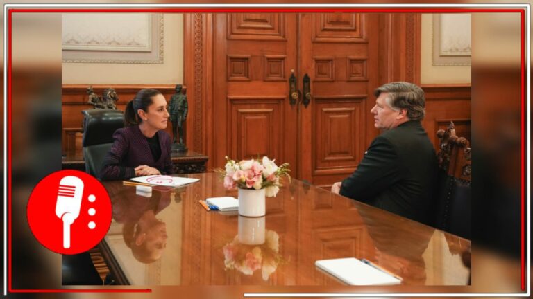 Reunión entre la Presidenta Sheinbaum y Christopher Landau, subsecretario de Estado de EE.UU.