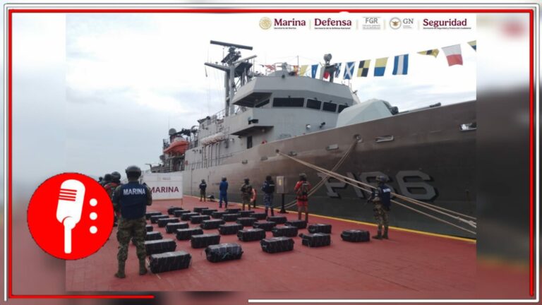 Marina asegura más de una tonelada de cocaína