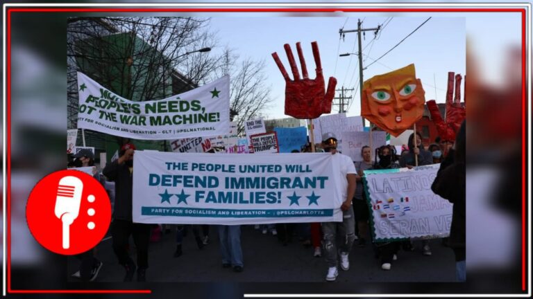 Regalo a Donald Trump: protestas contra sus políticas