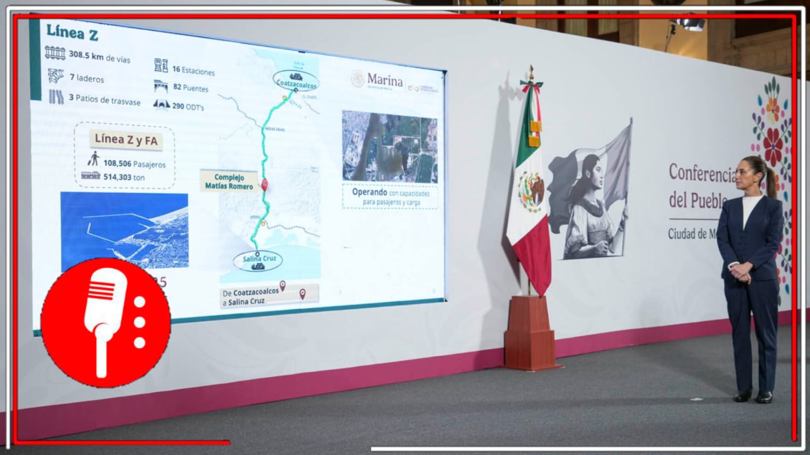 Corredor del Istmo de Tehuantepec, listo para 2026