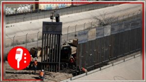 El muro entre México y Texas se derrumba… sin terminar