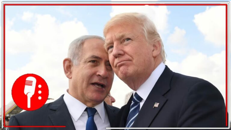Trump sostiene llamada con primer ministro israelí, Benjamín Netanyahu