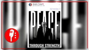 Trump presume la paz con un mensaje de imposición