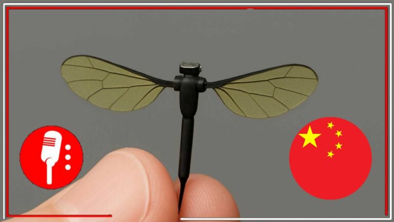 China desarrolla microdron del tamaño de un mosquito para misiones de espionaje