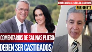 Entrevista | La esposa de Salinas Pliego se involucra en su defensa ante las acusaciones del machista: Carlos Aguirre