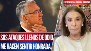 Entrevista | La periodista Sabina Berman responde a los ataques machistas de Ricardo Salinas Pliego con firmeza y claridad