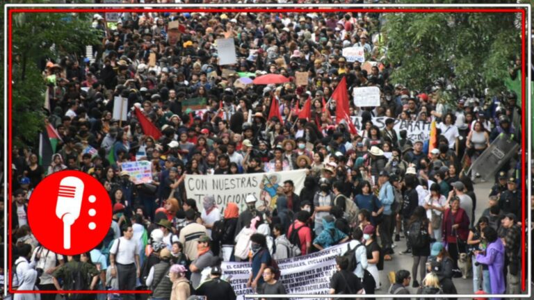 Cientos de capitalinos vuelven a protestar contra la gentrificación