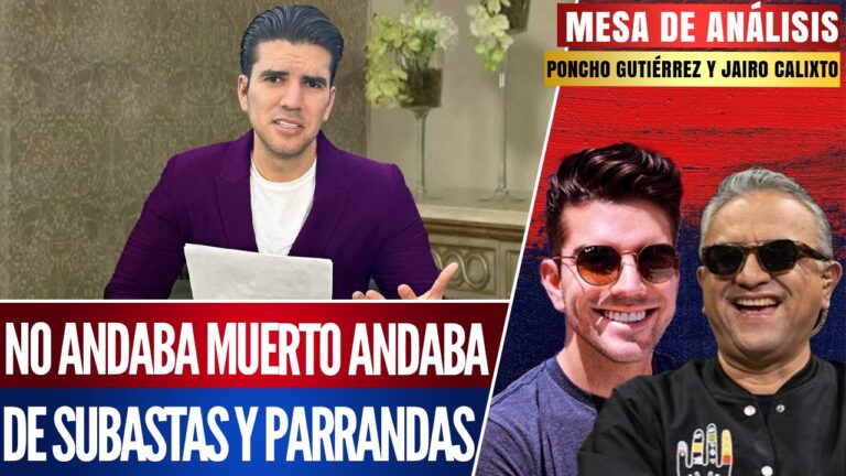 Mesa de Análisis | Entre subastas y personajes cuestionables: Poncho Gutiérrez vuelve a Sin Mascaras