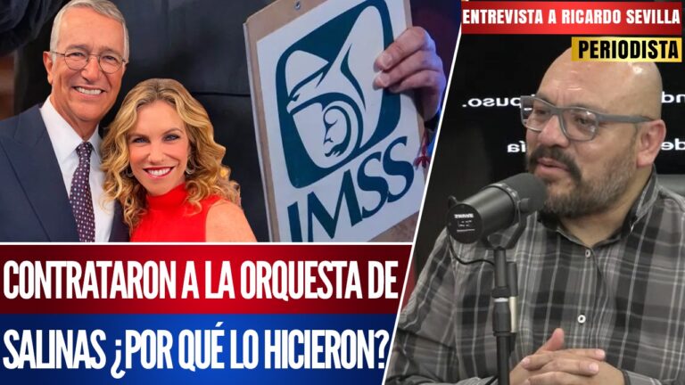 Entrevista | Infiltración en el IMSS: Salinas Pliego, su hija y su orquesta; contratos cuestionables con el evasor, afirma Ricardo Sevilla.