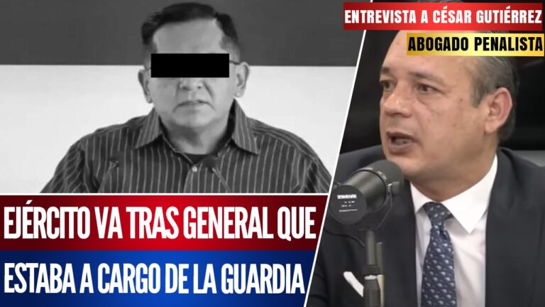 Entrevista | General del ejército cae tras denuncia de abuso sexual por parte de una soldado: César Gutiérrez Priego