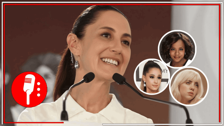 Celebridades internacionales reconocen a Claudia Sheinbaum por su ayuda a Texas