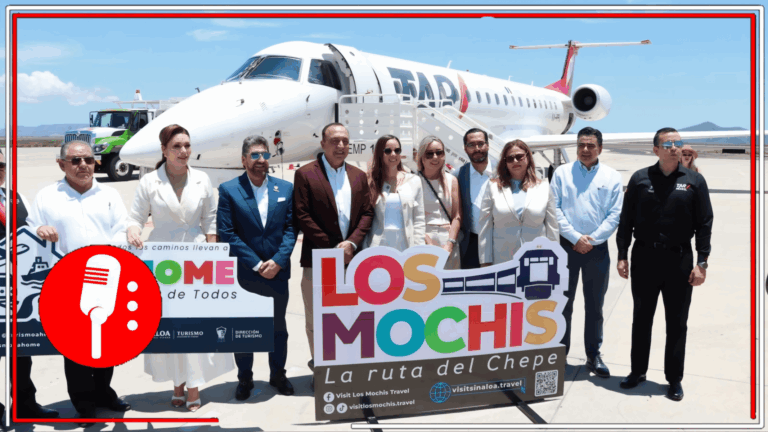 Inician vuelos de Los Mochis a Chihuahua y La Paz para impulsar el turismo