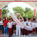 Mara Lezama inaugura domo escolar en Xul-Ha tras 63 años de abandono