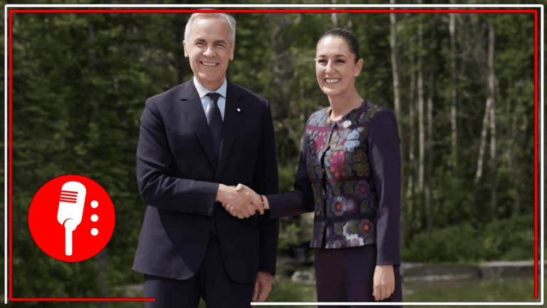 Claudia Sheinbaum y Mark Carney fortalecen la relación México-Canadá