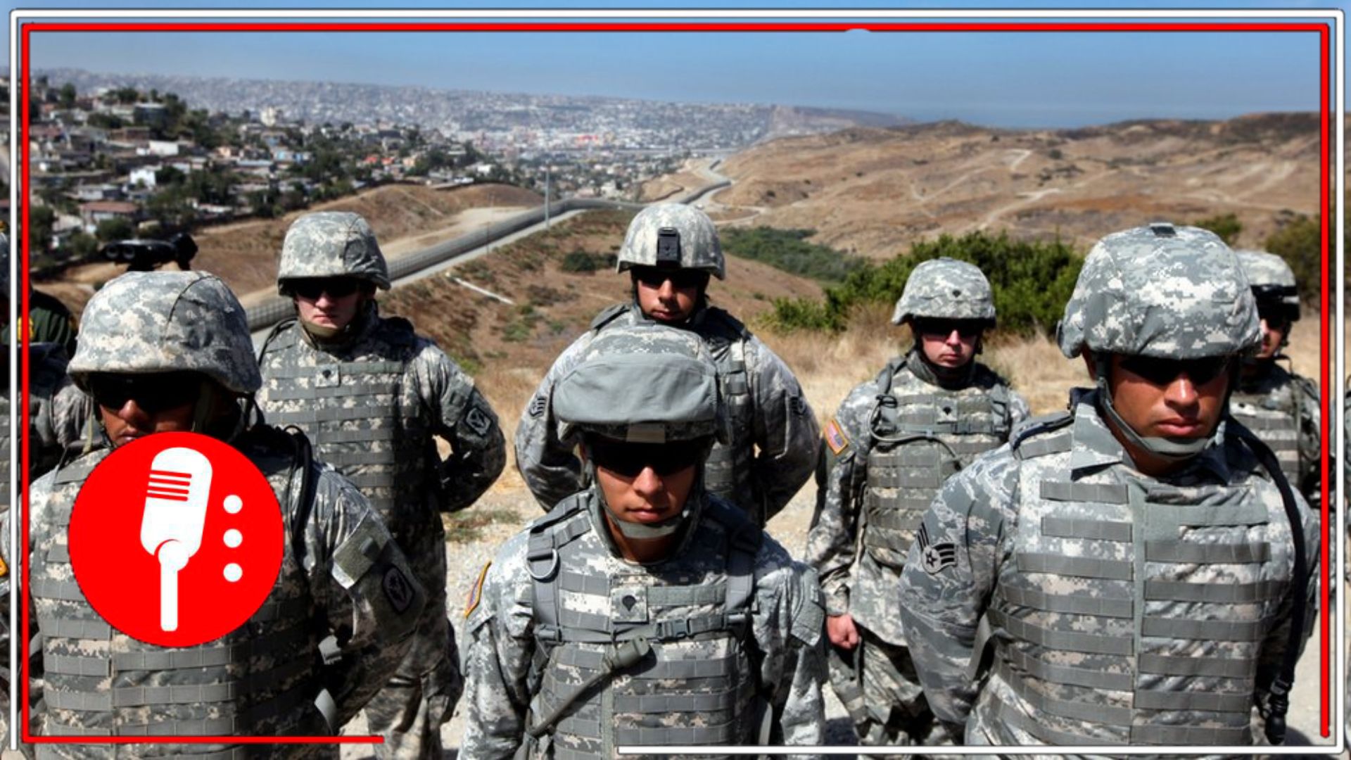 Trump refuerza militarización en la frontera con México