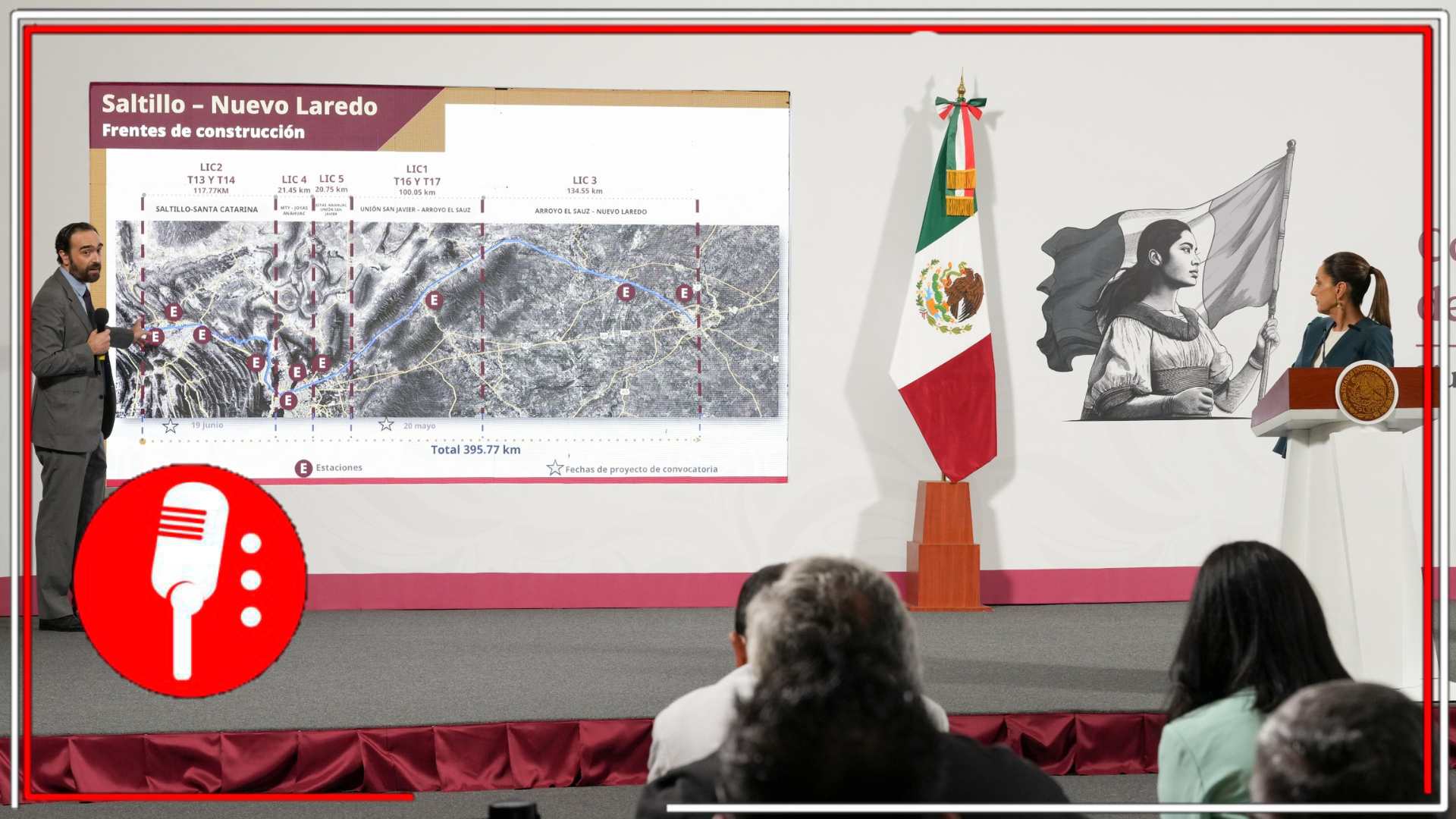 Sheinbaum impulsa expansión ferroviaria: anuncian licitaciones y fortalecen Agencia de Trenes