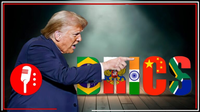 Trump arremete contra los BRICS; ve amenaza para EE.UU.