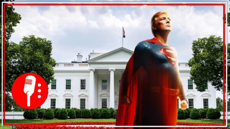 Trump como Superman: la Casa Blanca vuelve a usar IA para exaltar al presidente